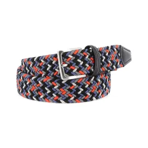 3.5cm Woven Elastic Belt (Orange   Blue   Black   Grey)