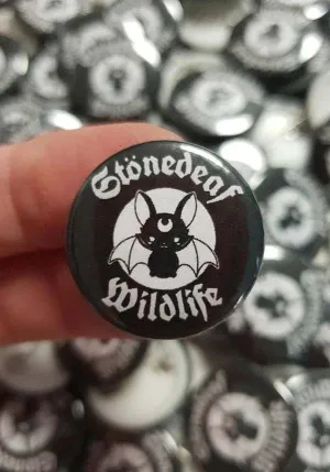 Beserk For Bats | STONEDEAF CHARITY BADGE