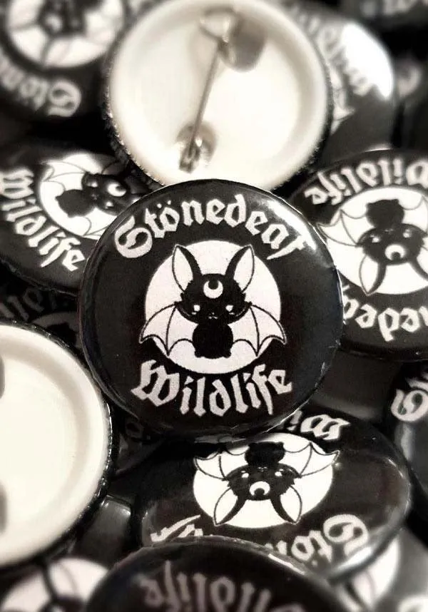 Beserk For Bats | STONEDEAF CHARITY BADGE