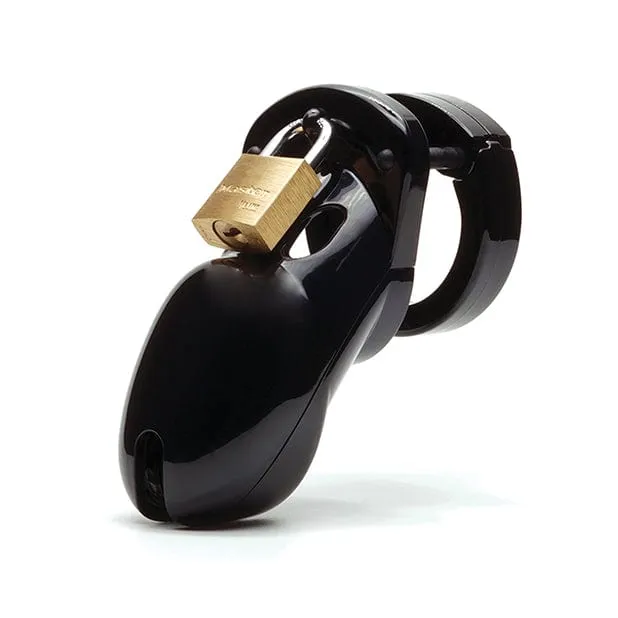 CBX - CB-3000 3" Chastity Cock Cage and Lock Set (Black)