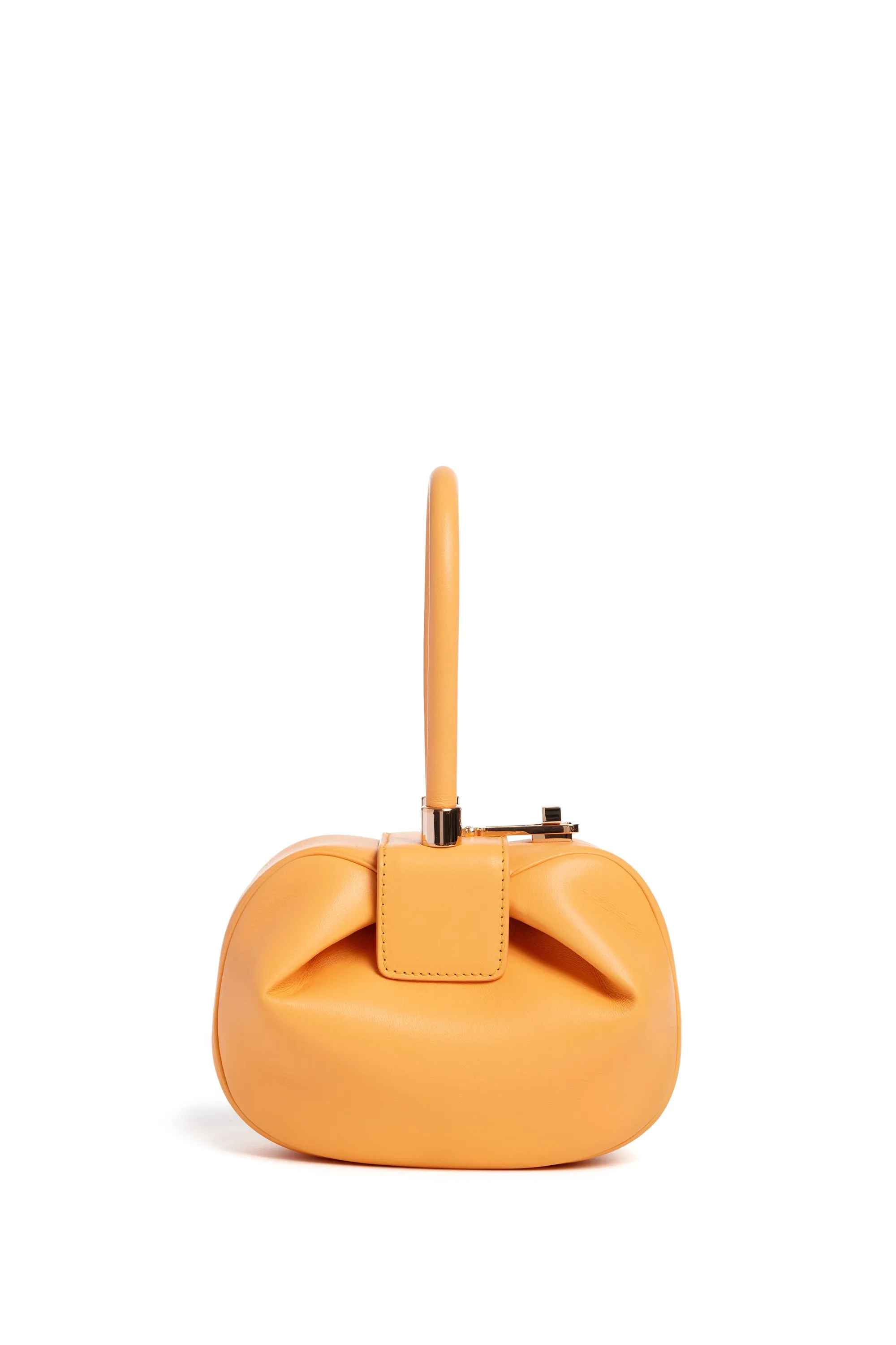 Demi Bag in Fluorescent Orange Nappa Leather