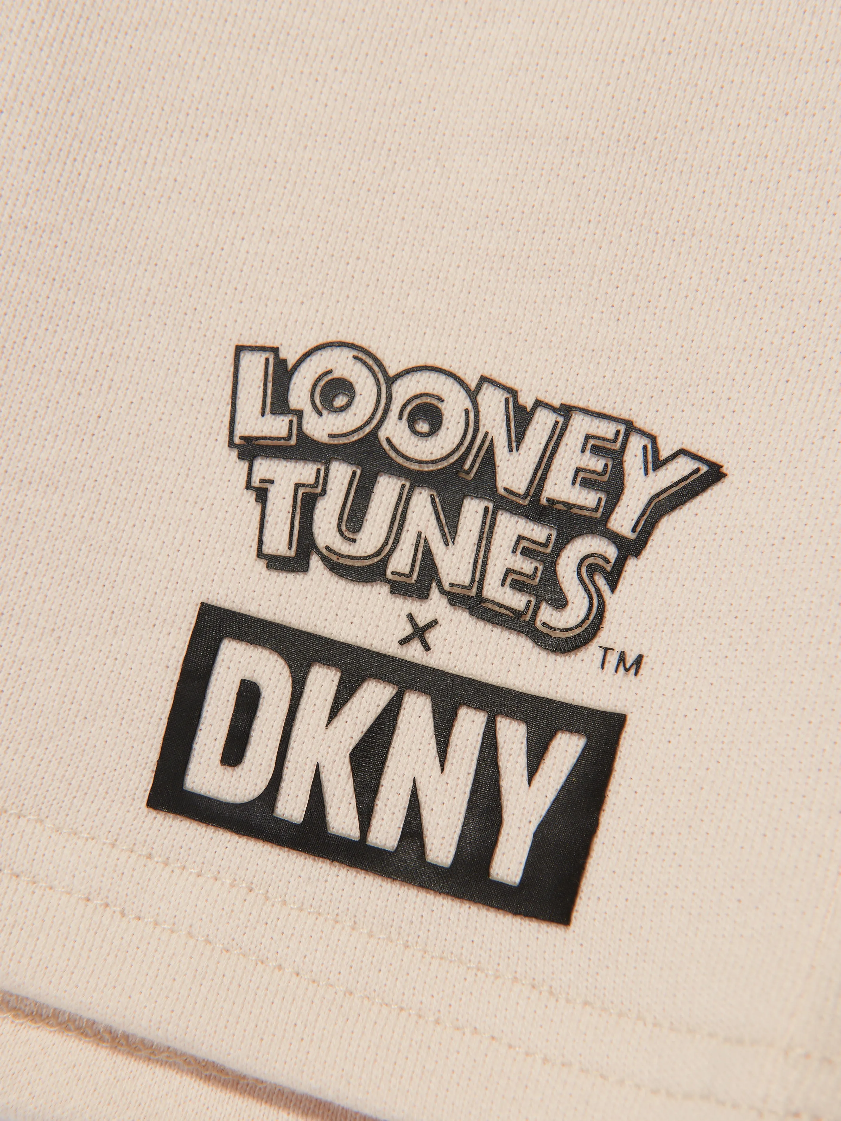 DKNY Boys Looney Tunes Daffy Duck Shorts in White