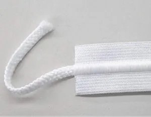 DRITZ Drawcord Elastic, 1.25" x 1.25 yd, White