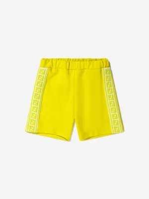 Fendi Baby Boys Polycotton Logo Trim Shorts