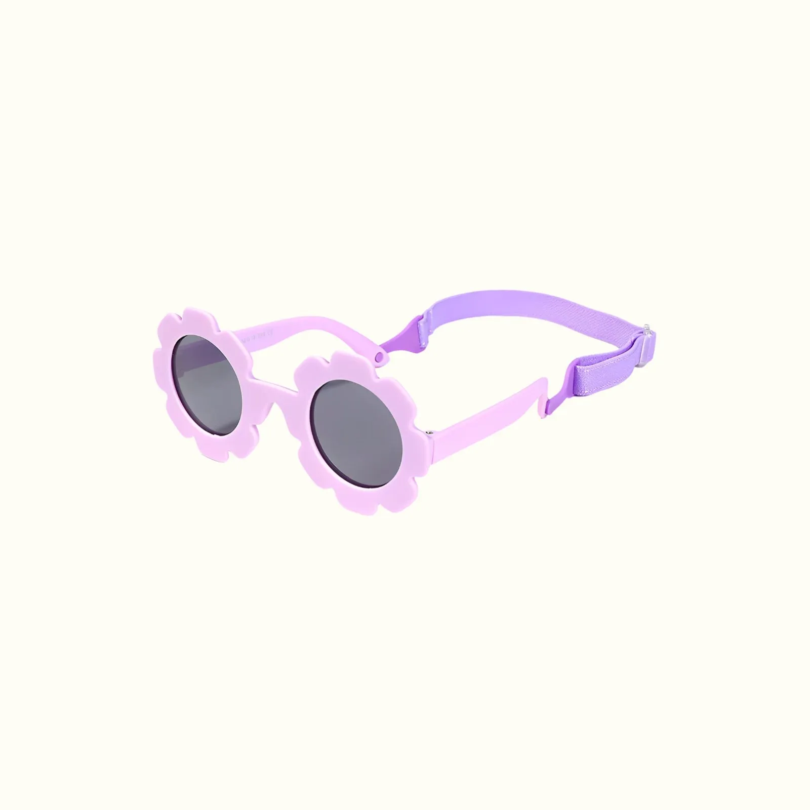 Floral Round - Silicone Polarized Sunglasses