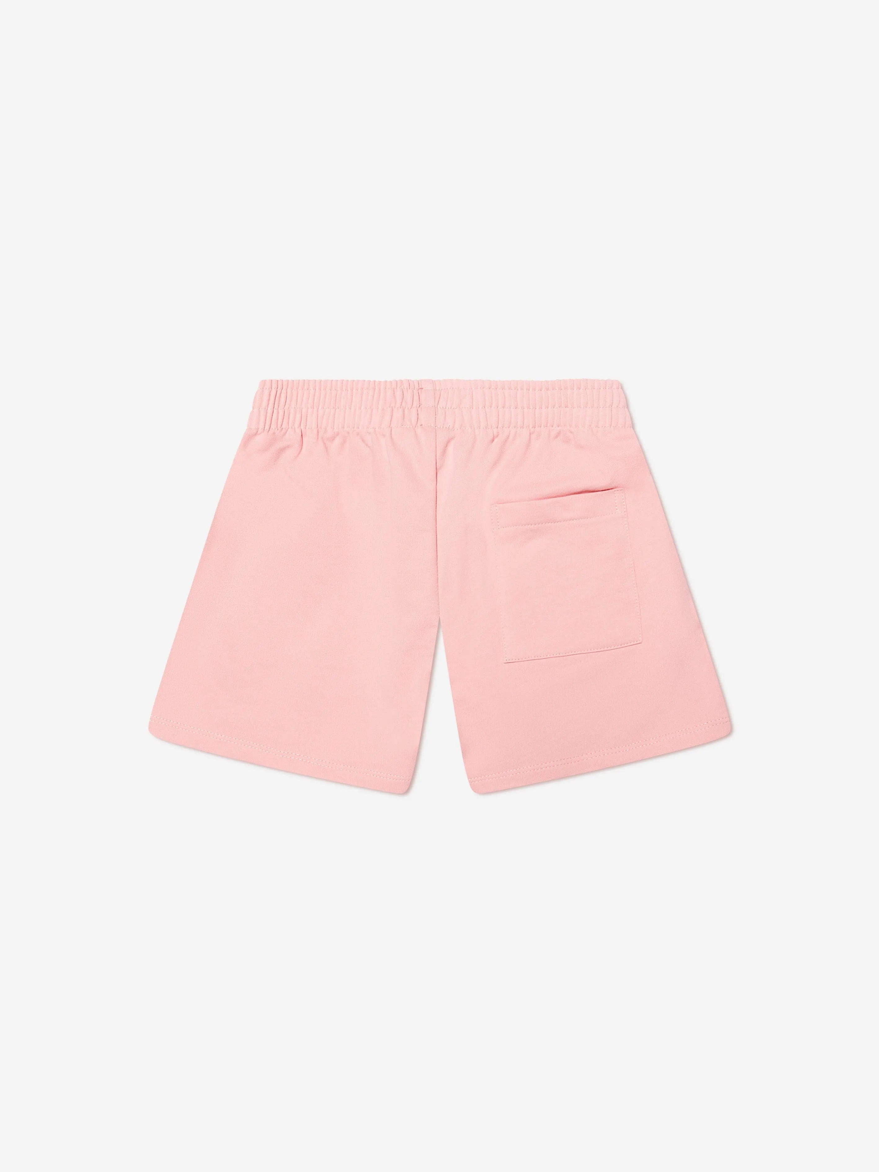 KENZO Girls Logo Print Shorts in Pink