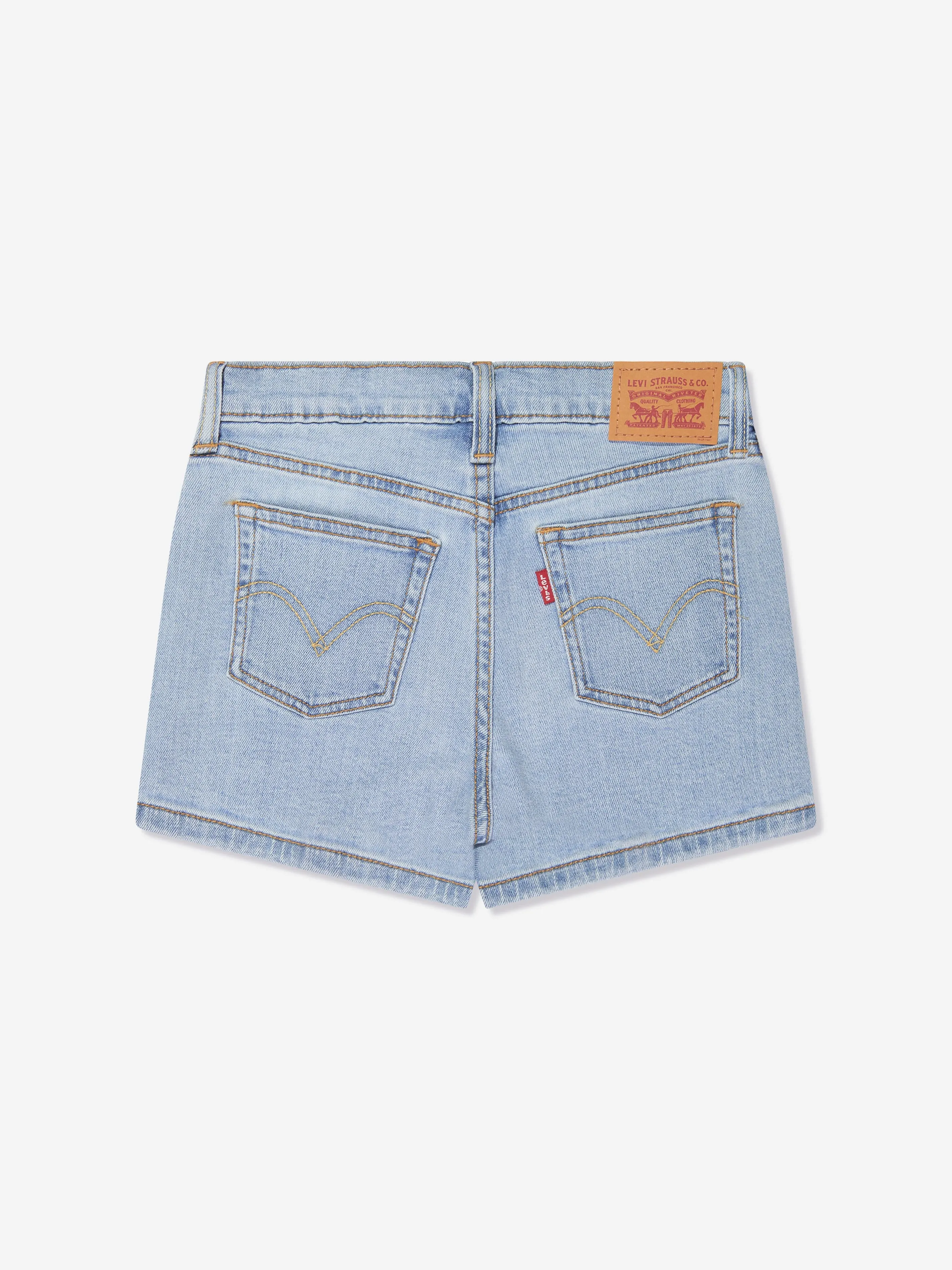 Levi's Wear Girls 501 Original Shorts in Blue