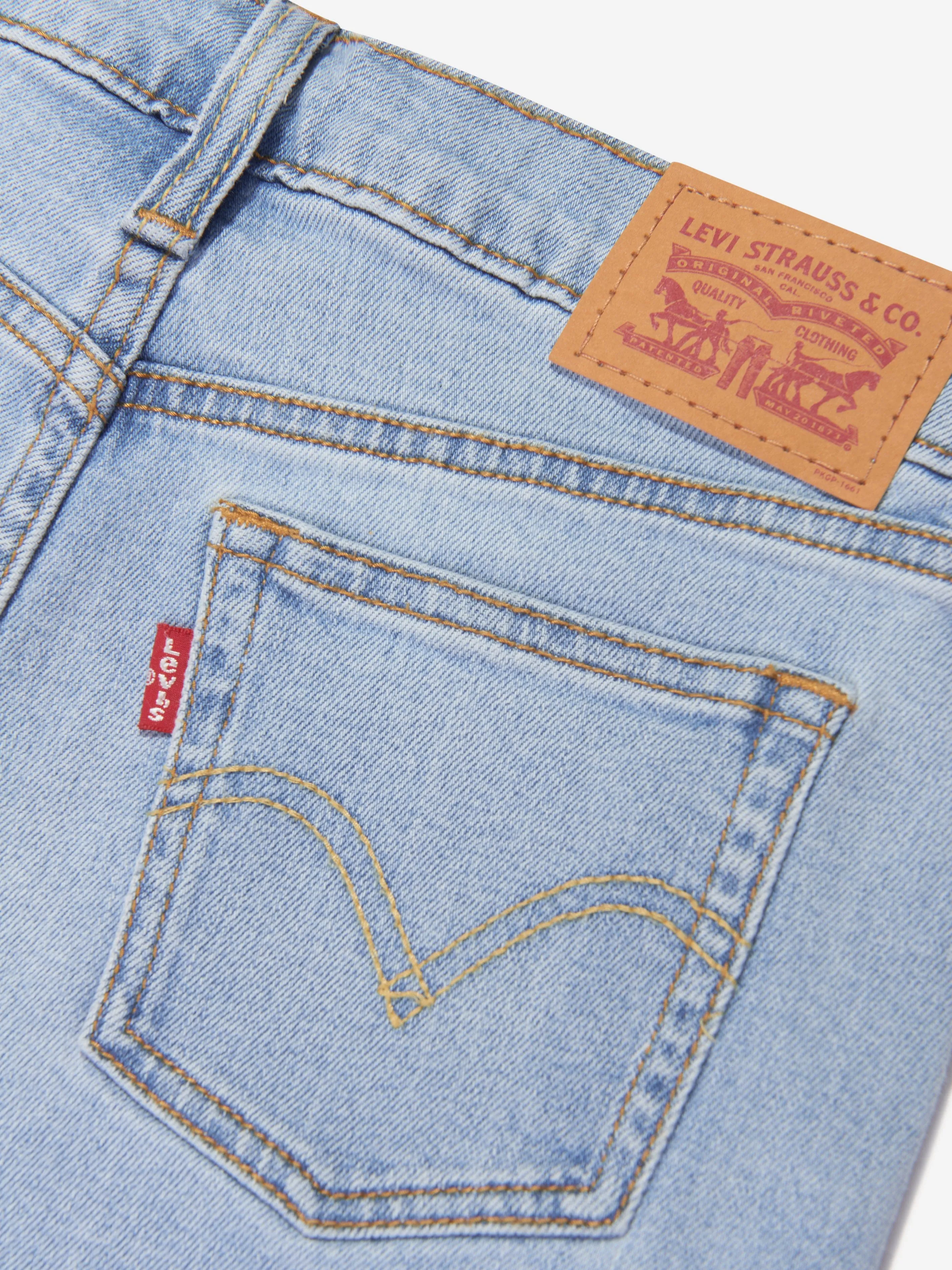 Levi's Wear Girls 501 Original Shorts in Blue