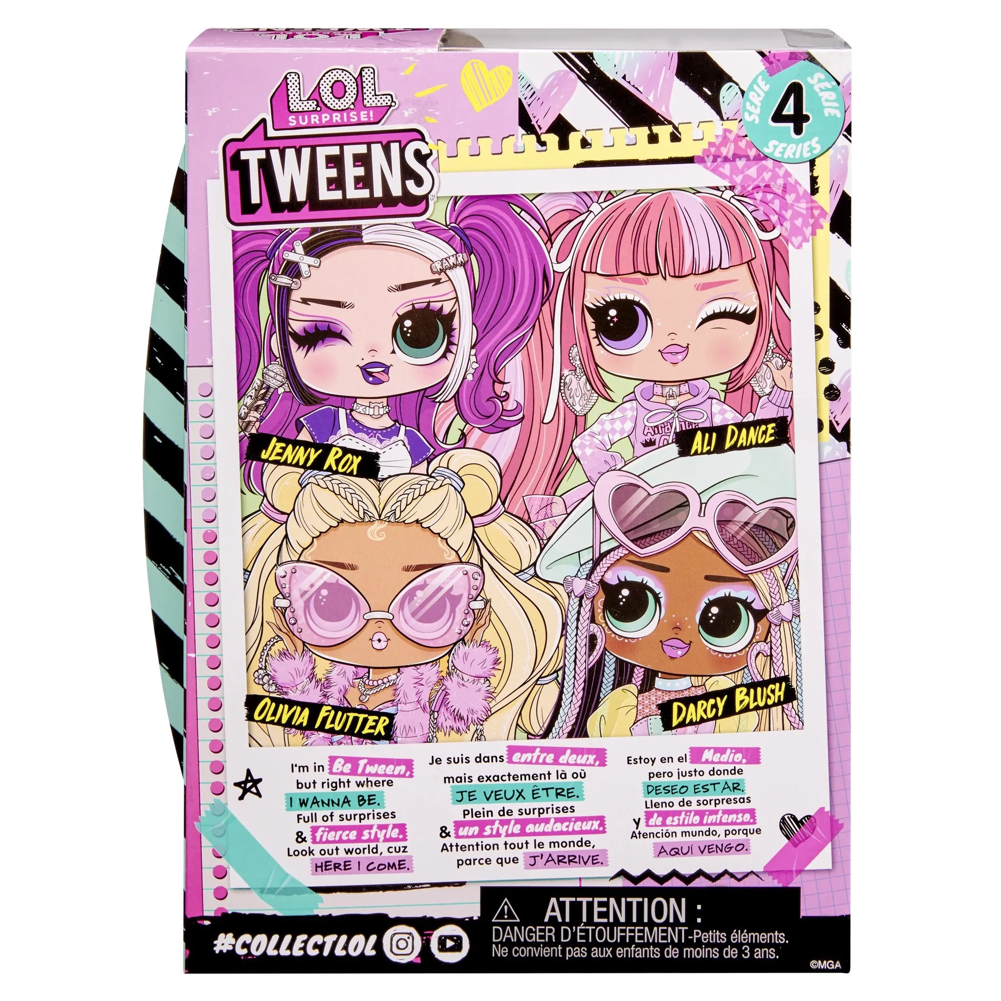 L.O.L. Surprise Tweens Fashion Doll S4 - Darcy Blush