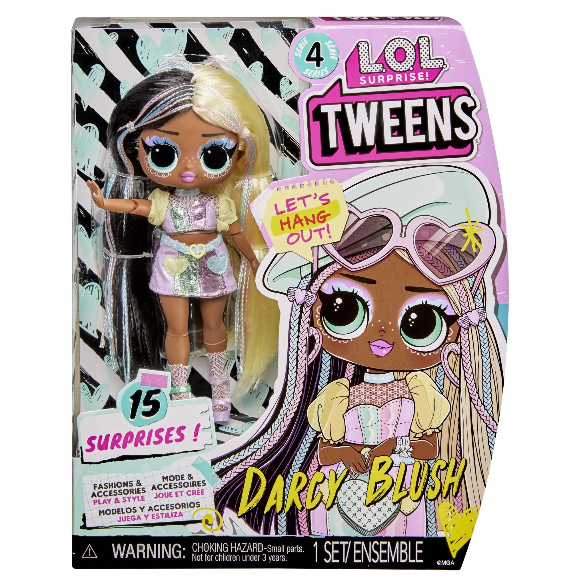 L.O.L. Surprise Tweens Fashion Doll S4 - Darcy Blush