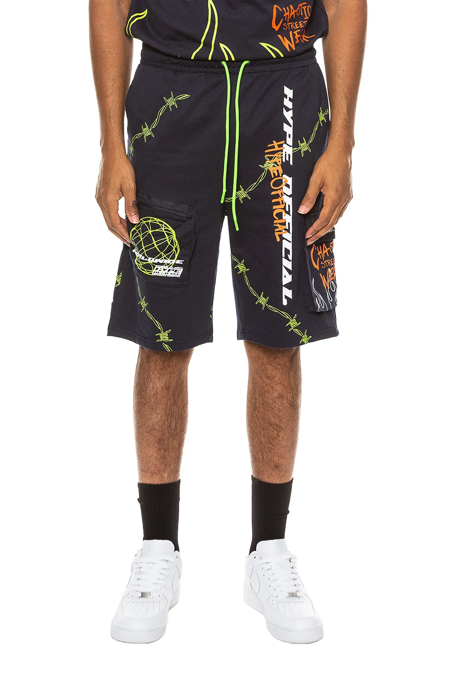 Men's Hype Official Graphic Cargo Shorts