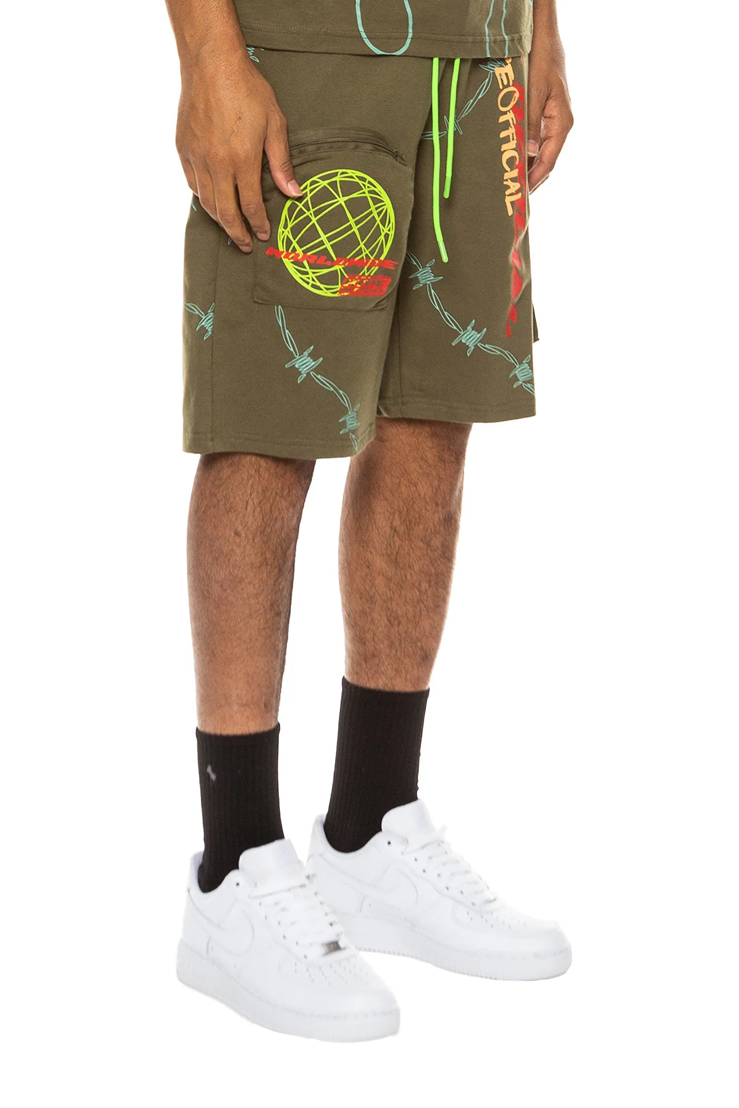 Men's Hype Official Graphic Cargo Shorts