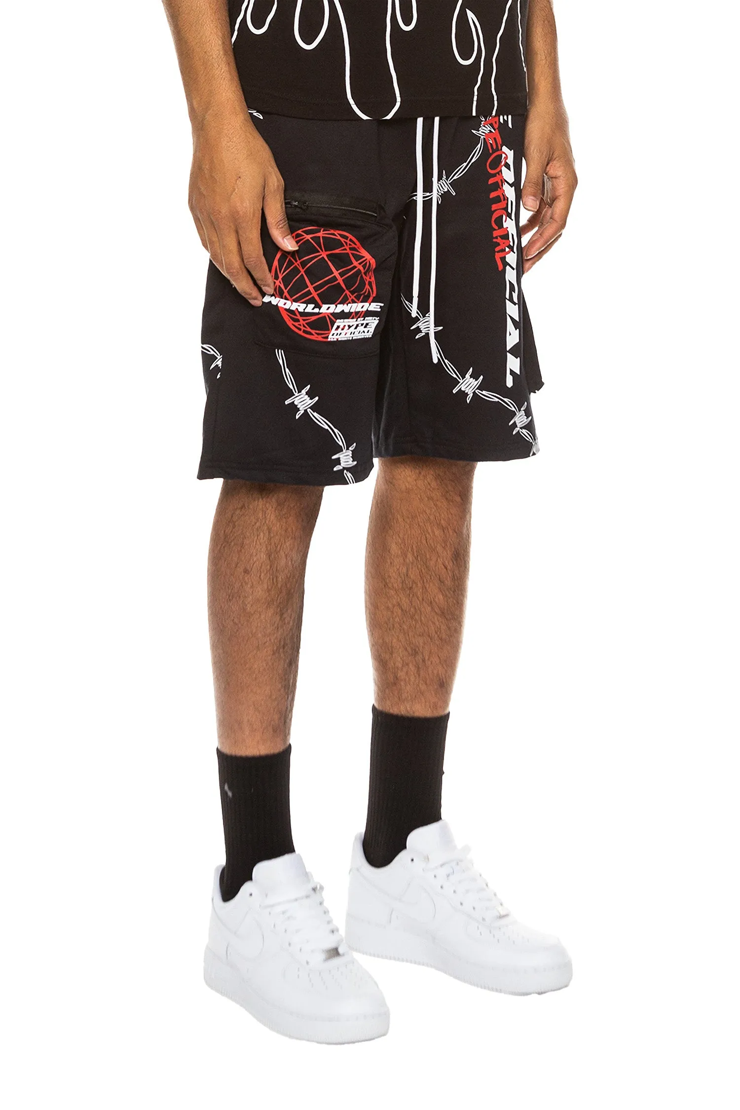 Men's Hype Official Graphic Cargo Shorts