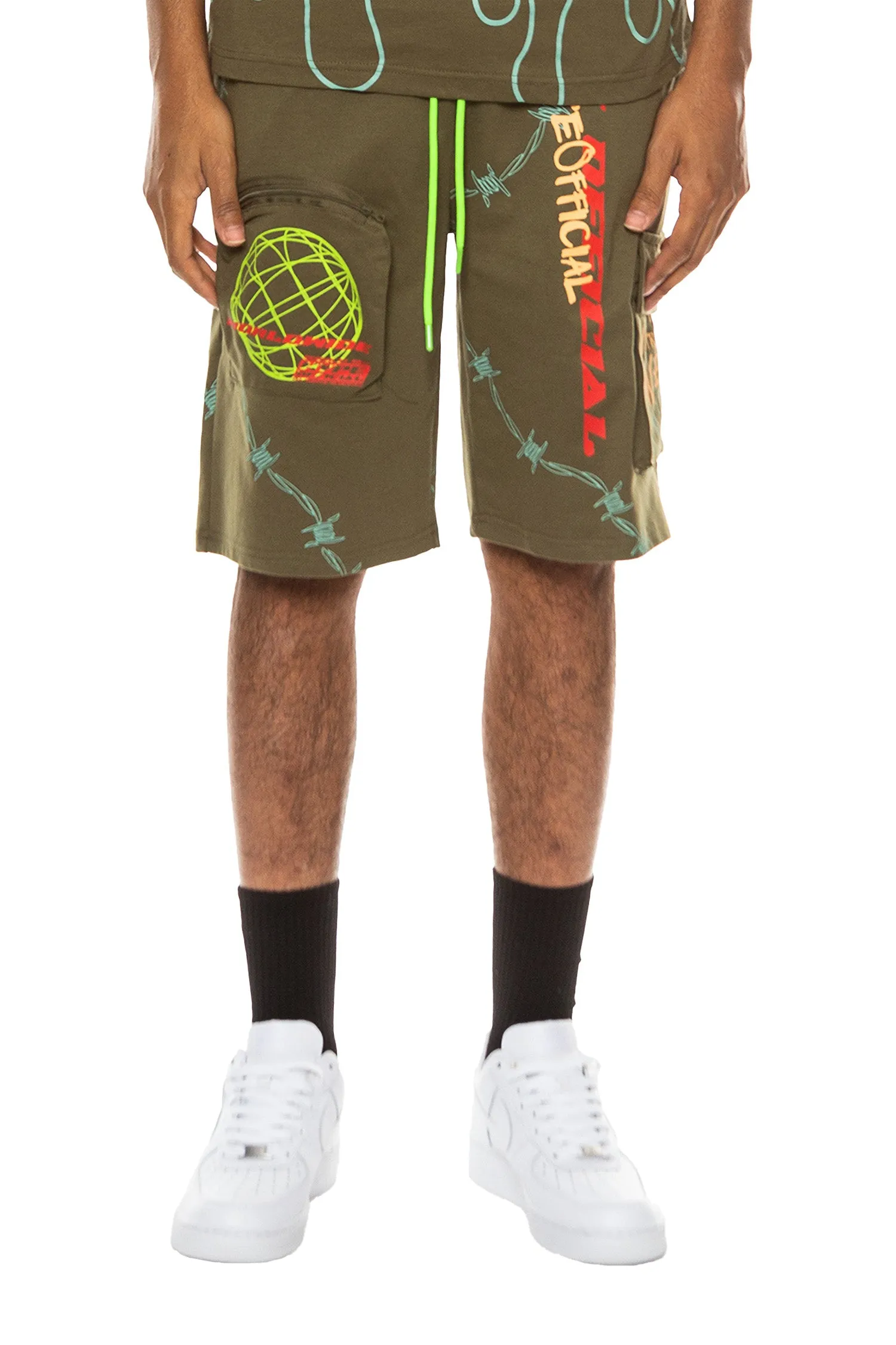 Men's Hype Official Graphic Cargo Shorts