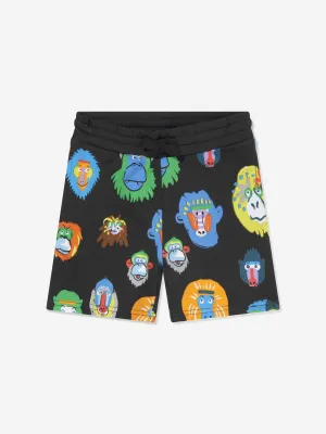 Stella McCartney Boys Monkey Shorts in Black